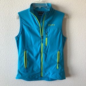 Marmot Blue and Green Vest